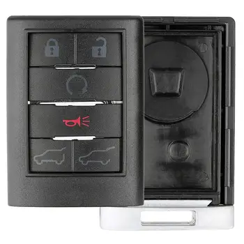 

Stylish Anti-Scratch 6 Button Car Remote Key Fob Case Cover Shell for Cadillac Escalade ESV EXT 07-14