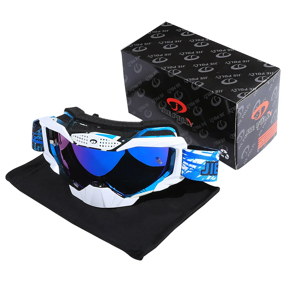 Gafas очки для мотокросса, мотоциклетные очки, уличные очки, очки для ATV Casque MX, мотоциклетный шлем - Цвет: E