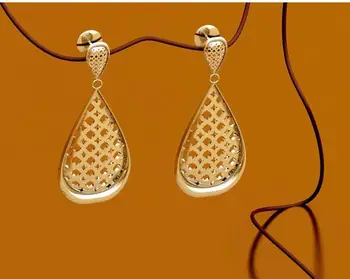 

Retro Earrings Custom order high quality high precision digital models 3D printing service Creative Jewelry ST414