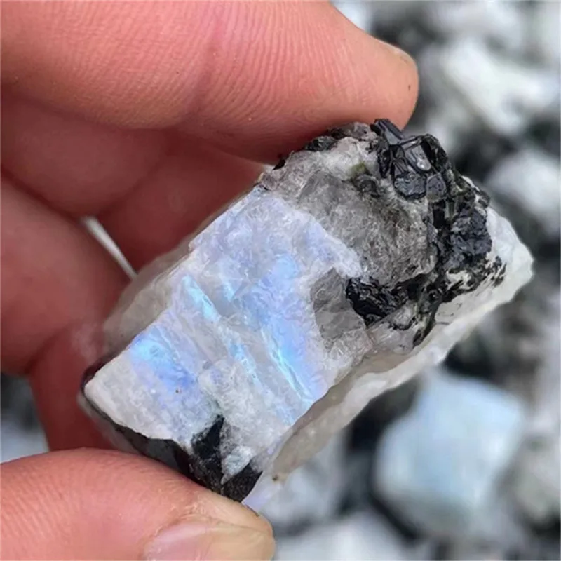 Natural Moonstone Raw Rough Crystal Mineral Specimen Healing Reiki Chakra 