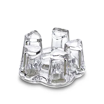 

1x Heat-Resisting Glass Crystal Regular Pentagon Teapot Coffee Water Tea Pot Warmer Heater