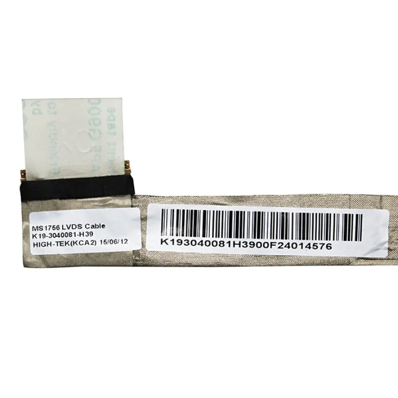 MSI GE70 ms1757 ms1756 ms1759 laptop LCD LED LVD Display Ribbon cable K19-3040026-H39 K19-3040081-H39 1