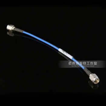 

High-frequency screen gold-plated shielded signal cable imported original HUBER + SUHNER plug length 160mm