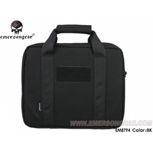 Emersongear пистолет Кэрри сумка два пистолета Мягкая ручная сумка чехол для пистолета защитный журнал сумка Военная Сумка