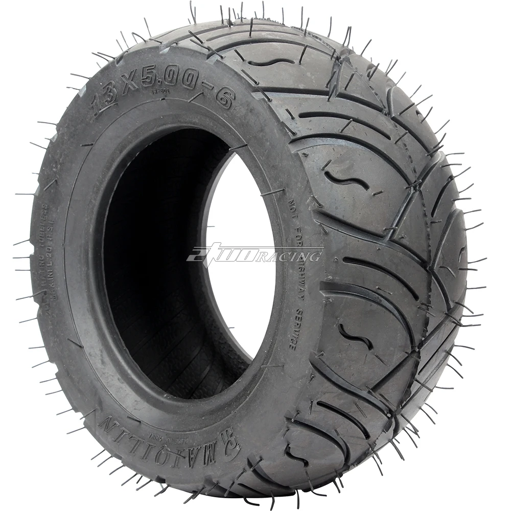 13x5.006 Go Kart Tubeless Tire For Atv Quad Buggy Mower Golf Cart