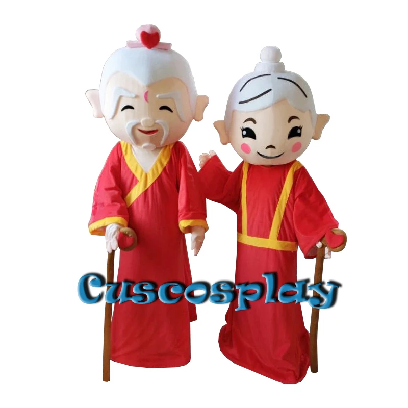 Маскарадный костюм в китайском стиле для женщин и пожилых людей костюм-талисман