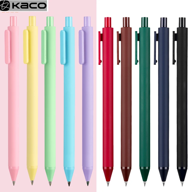 20/10 Assorted Colors Retractable Gel Pens 0.5MM Color ink Smooth Writing for Journals Notebooks Planner Drawing Stationery retractable gel pens