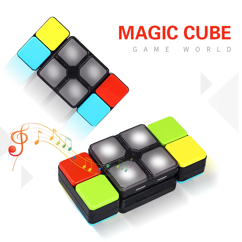 

Musicmagic cube genuine children's video game machine morphicsplicing puzzle matching magic cube boy and girl toys decompression
