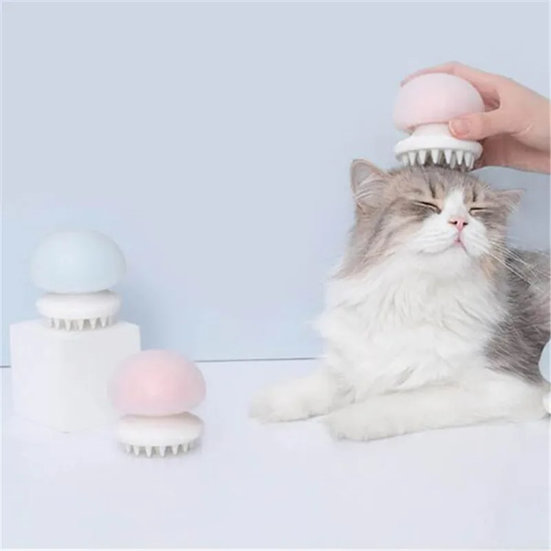 

Mijia Furrytail Jellyfish Pet Massager Comb Negative Ion Anti-Static For Cat Hair Clean Pet Grooming Massager Comb