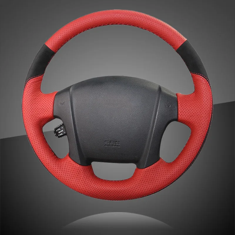 Чехлы рулевого колеса автомобиля для Kia Sportage 2 2005-2010 2009 ручные крышки прошитая