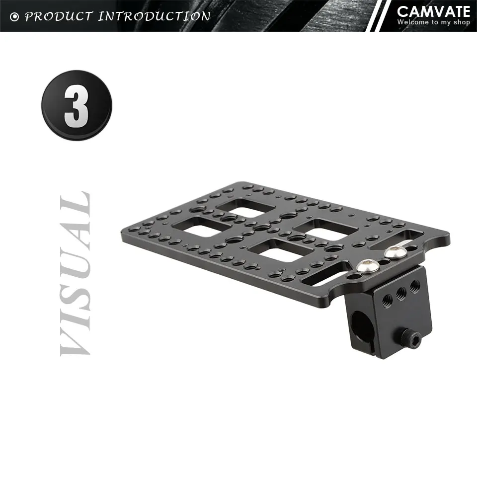 Multifunctional Battery Plate/Mounting Cheese Plate With Standard 15mm Single Ro