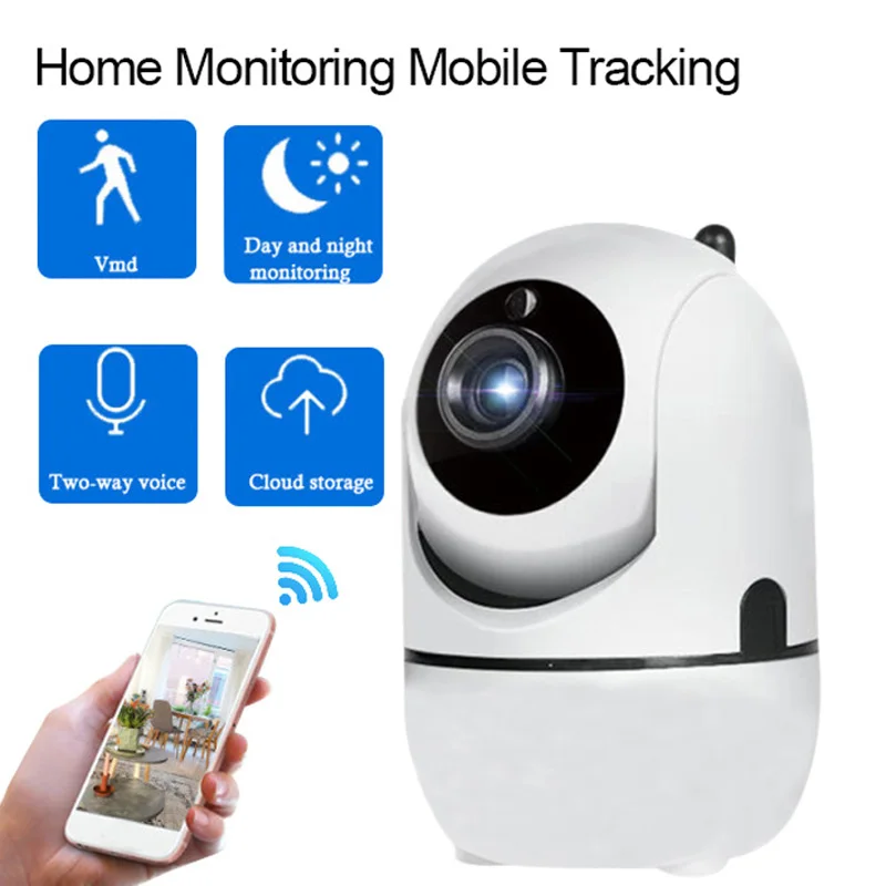 1080P IP Camera Security Surveillance Auto Tracking Baby Monitor Cloud Storage