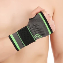 1 шт. регулируемый браслет эластичные бинты для запястья повязки для тяжелой атлетики Powerlifting дышащие нарукавные повязки