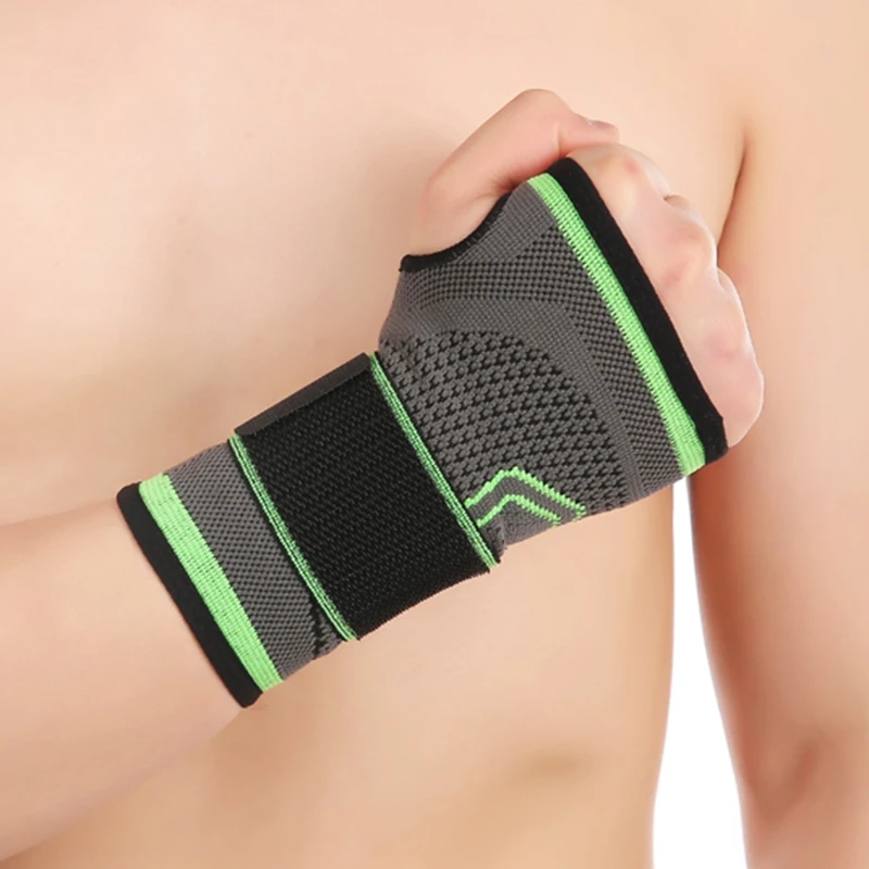 

1PC Adjustable Wristband Elastic Wrist Wraps Bandages For Weightlifting Powerlifting Breathable Wrist Support
