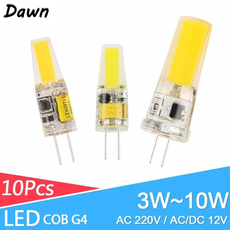 Светодиодная лампочка GreenEye G4 SMD приглушаемой яркости сменные галогенные