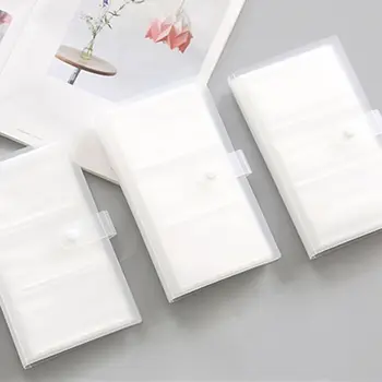 

240 Slots Transparent PP Cover Business Card Book Large Capacity ID Holders Ticket Collection Clip