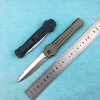 

LEMIFSHE AKC X-treme folding knife AUS-8 blade aluminum handle camping outdoor kitchen knife fruit knife EDC tool