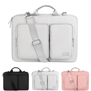 

15.6 Laptop Shoulder Strap Bag 13 14 15 Laptop Notebook Handbag Briefcase Carrying Case for Macbook Dell 13 14 15