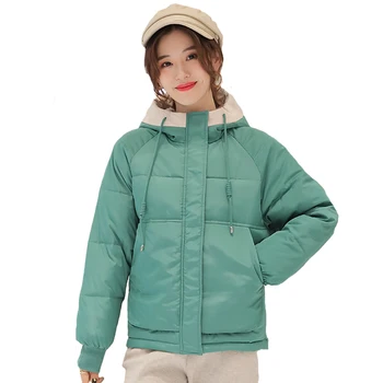 

Autumn Winter Jacket Women Coat Hooded Fashion Female Winter Jacket Women Parka Warm Casual Plus Size 3XL Overcoat Jacket Parkas