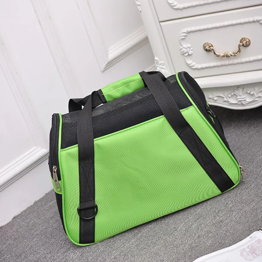 Переносная дорожная сумка для домашних животных, сетчатый дышащий плюшевый Померанский пудель, рюкзак для домашних животных, сумка для переноски