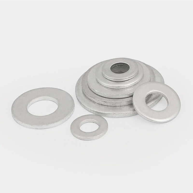 Aluminum Washers Gasket Thickness M5 M6 M8 M10 M12 M14 M16 M18 M20 M22 M24 Flat Metal Washer Gasket Aluminum Sealing Rings