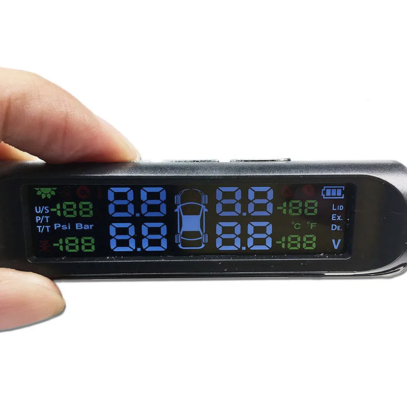 ڵ TPMS Ÿ̾ з ͸ ý, ¾籤  LCD ÷, ڵ  溸 ý, Ÿ̾ з