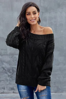 

Sweater Women Pullovers Knit Jumper Spring Autumn Basic Women Sweaters Pullover Soft Slim