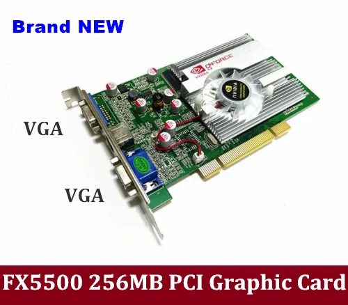 Video Card Nvidia Geforce Fx 5500 Drivers 100% High Quality New