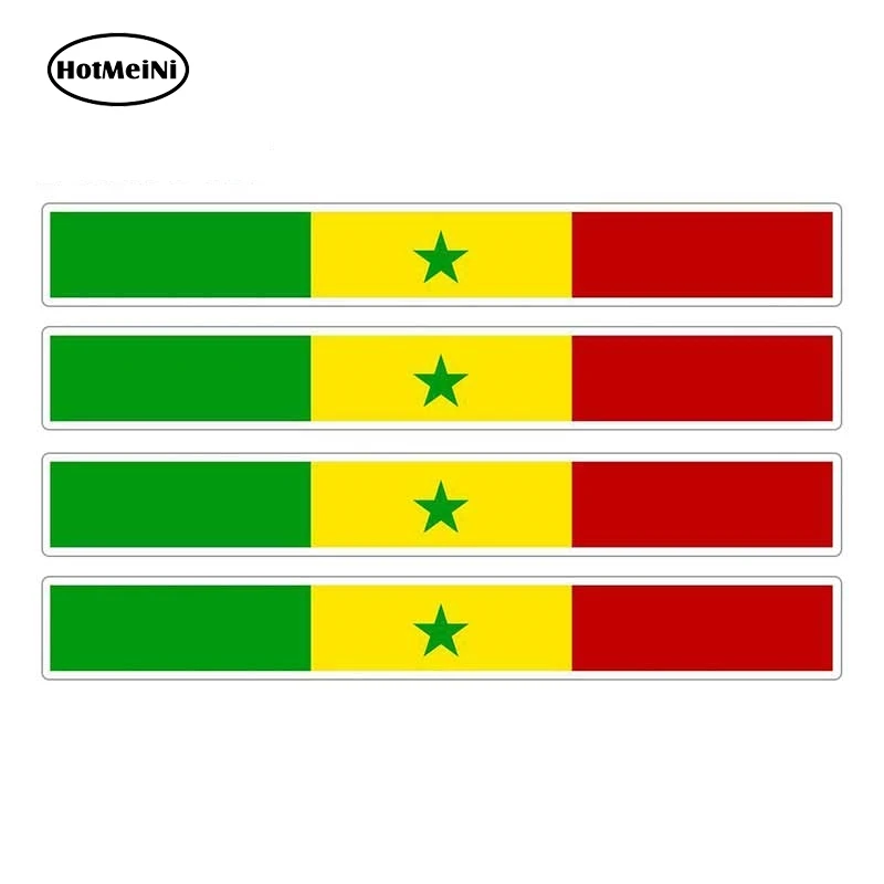 4 x Autocollant sticker voiture moto valise pc portable drapeau nigeria nigerian 