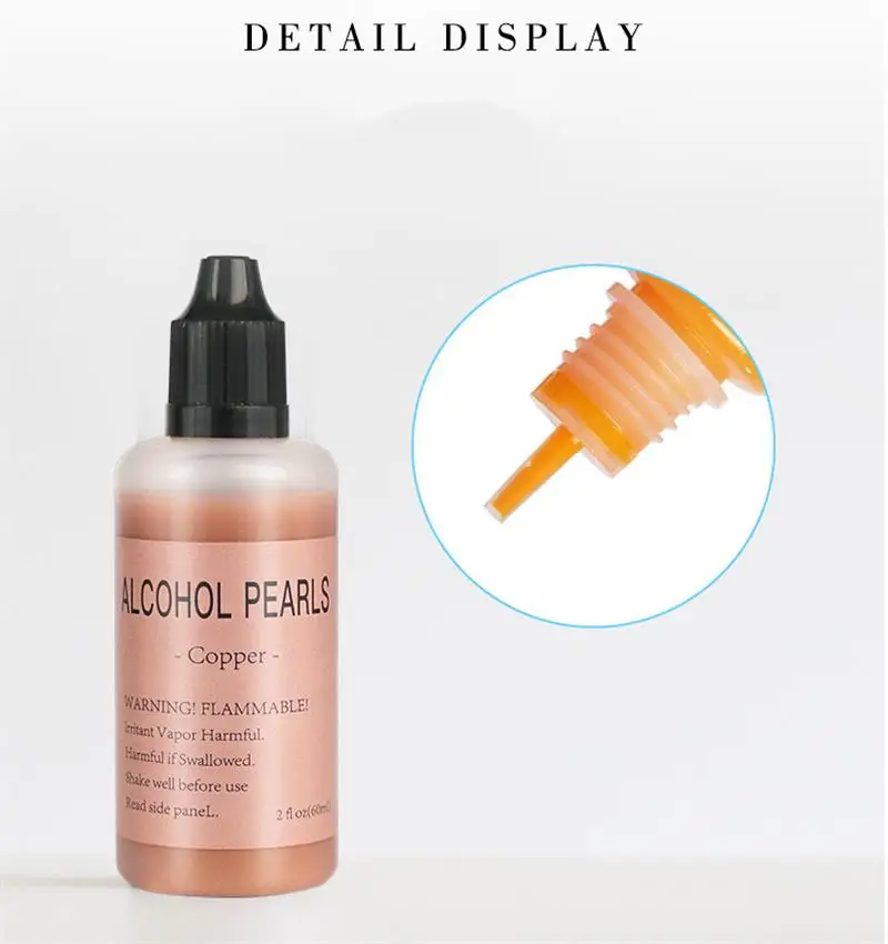 60ML Epoxy Resin Diffusion Pigment Epoxy Resin Pigment alcohol ink Liquid Colorant Dye Ink Diffusion Jewelry Making