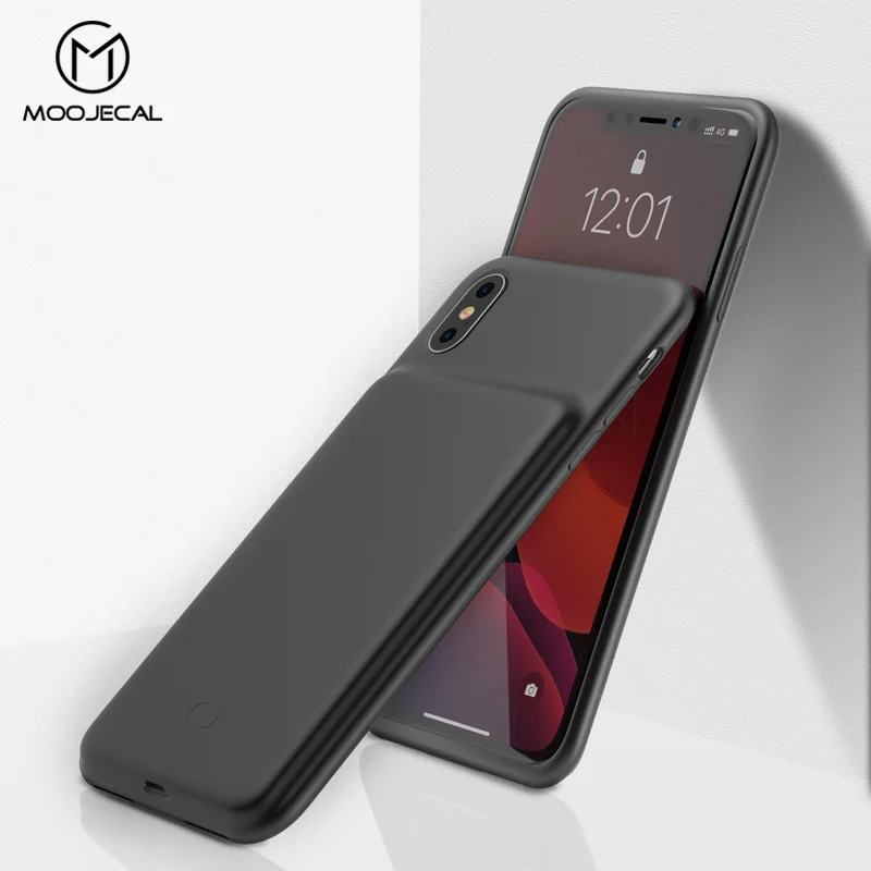 

MOOJECAL Power Bank Case Charging For iPhone iPhone X/8/8P/7/6P Battery Case Charger Case Power Bank Charger Case Mobile Phone