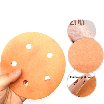 

5 Wet Dry FV Sanding Disc 800-4000 Grit Hook Loop Soft Sandpaper Polishing Car