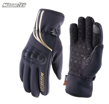 

Masontex Motorcycle Gloves Men Winter Waterproof Moto Gloves Touch Screen Guantes Moto Windproof Motorbike Riding Gloves