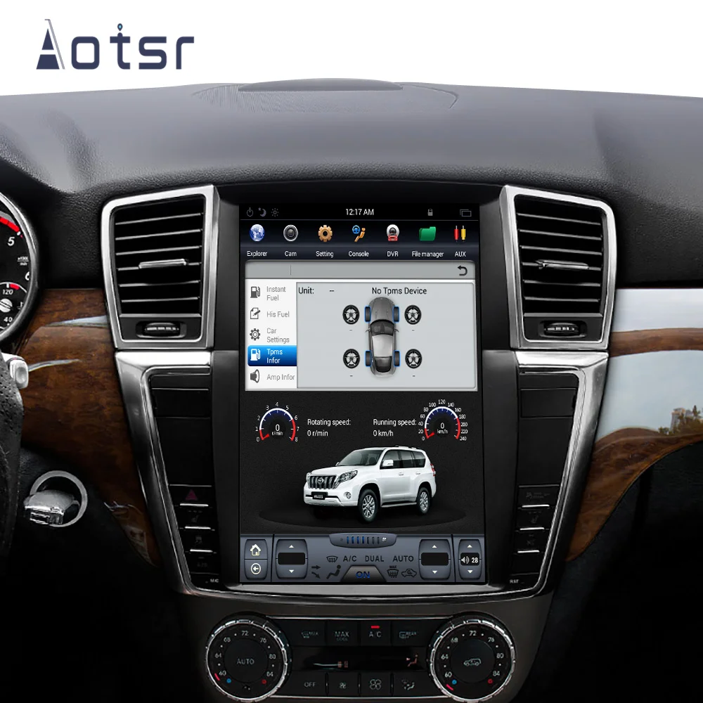 Tesla стиль Android 9 автомобильный gps-навигатор для Mercedes-Benz ML350 ML400 ML300 GL350 2012- авто радио головное устройство магнитофон