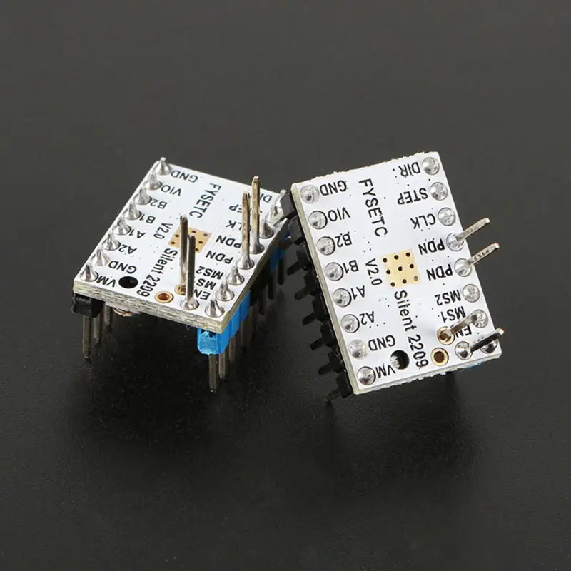 1 компл. TMC2209V2.1 шаговый драйвер двигателя бесшумный 256 микрошагов для 3d частей принтера