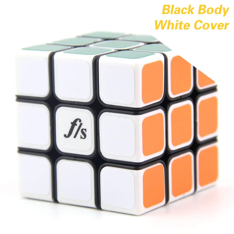 Fangshi Mini ShuangRen 3x3x3 волшебный куб F/S Funs Lim/LimCube 3x3 скоростная головоломка антистресс Развивающие игрушки для детей - Цвет: Black Body
