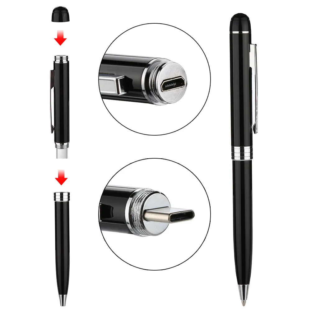 Дропшиппинг 16 Гб OTG usb type-C флэш-накопитель U диск iPen офисная деловая черная шариковая ручка высокого качества mb