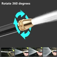 Portable High-pressure Water Gun Adjustable Metal Cleaning Car Wash Machine Garden Watering Hose Nozzle Sprinkler Foam Water Gun 5
