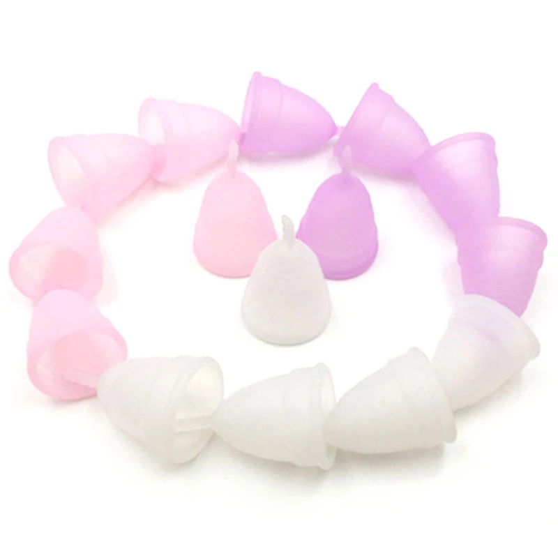 1 PC Reusable Feminine Menstrual Cup Silicone Medical Women's Hygiene Lady Coppetta Mestruale Coupe Menstruelle | Безопасность и