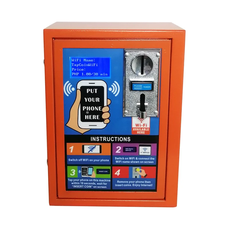 New Products Trending Coin Operated Vandal-Proof Maquina WiFi Cheap Self-service Vending Machine