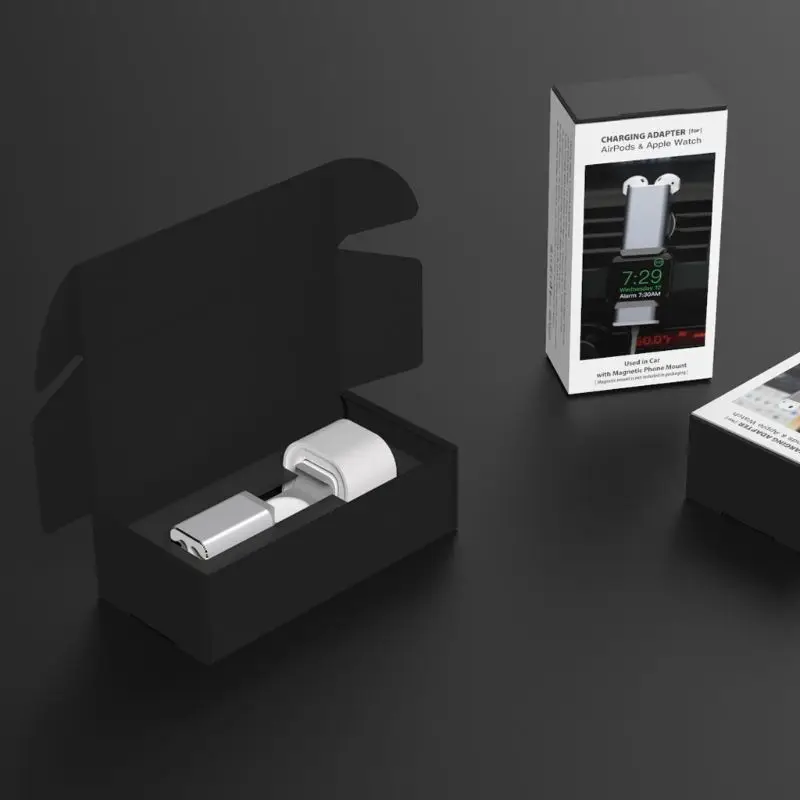 Хороший алюминиевый 2 в 1 USB зарядка зарядное устройство док-станция держатель Подставка для Airpods 1/2 для Apple Watch Series 1/2/3/4