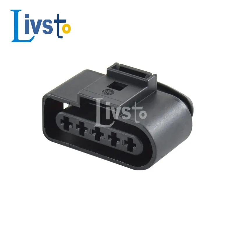 5 Set 5 Pin 3.5Mm Vw Skoda Vag Connettore Automobilistico Adattatore Prolunga Bobina Spina Filo Elettrico Per Audi 1J0973725