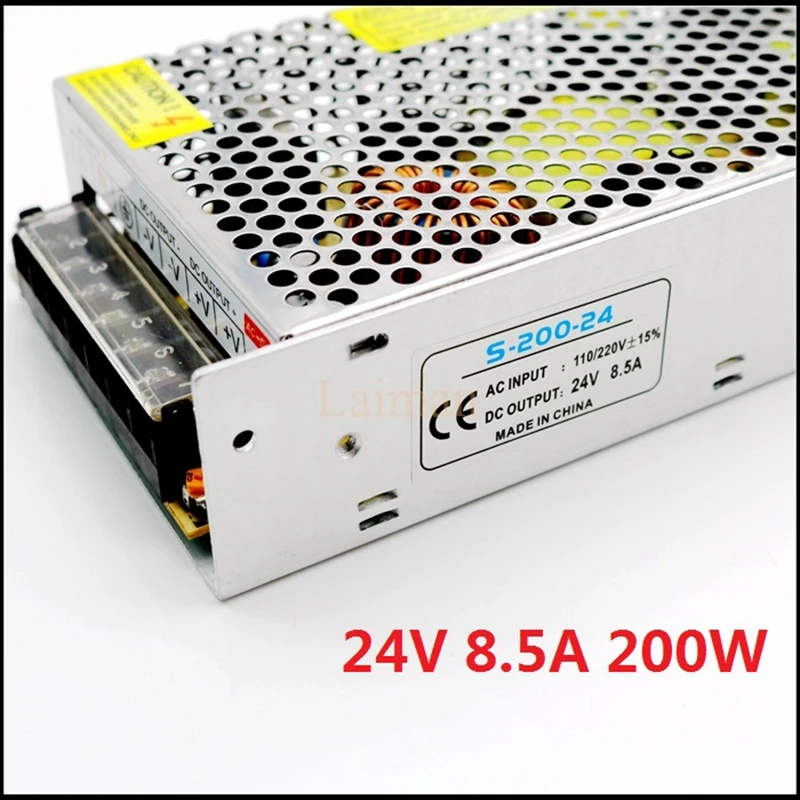 DC24V 1A 2A 3A 5A 8.5A 10A 15A 20A 30A адаптер питания Трансформатор AC110V 220V до 24 В драйвер для