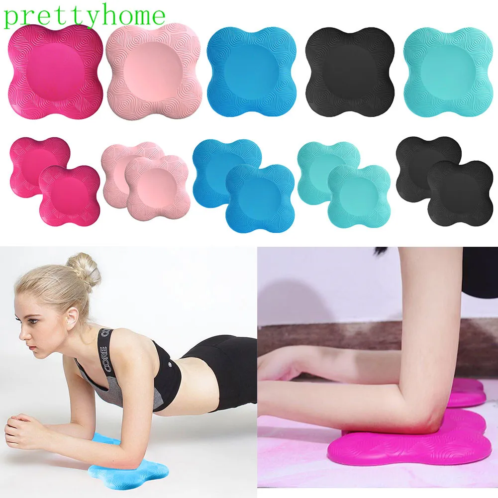 1pc/2pcs Multifunctional Yoga Knee Pad Pressure-Resistant Thicken Elbows Hands Wrist Cushion Balance Support for Plank Fitness