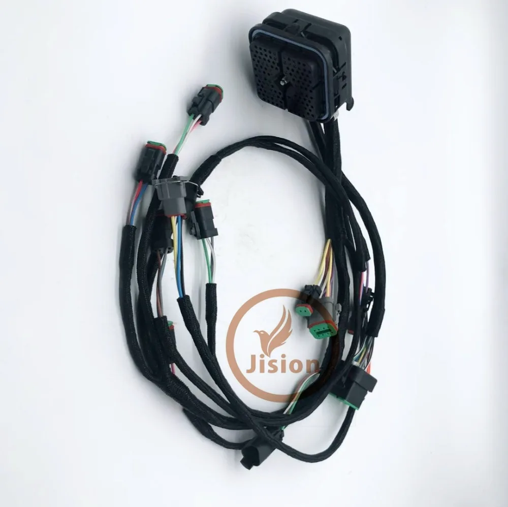 Jision E330D C9 экскаватор жгут проводки двигателя 235-8202