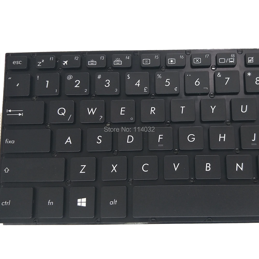 Teclado Retroiluminado Brasileiro para Asus Vivobook 15 X570 X570ud K570dd K570bbr00 5602br00 Brasil Substituição - Imagem 4