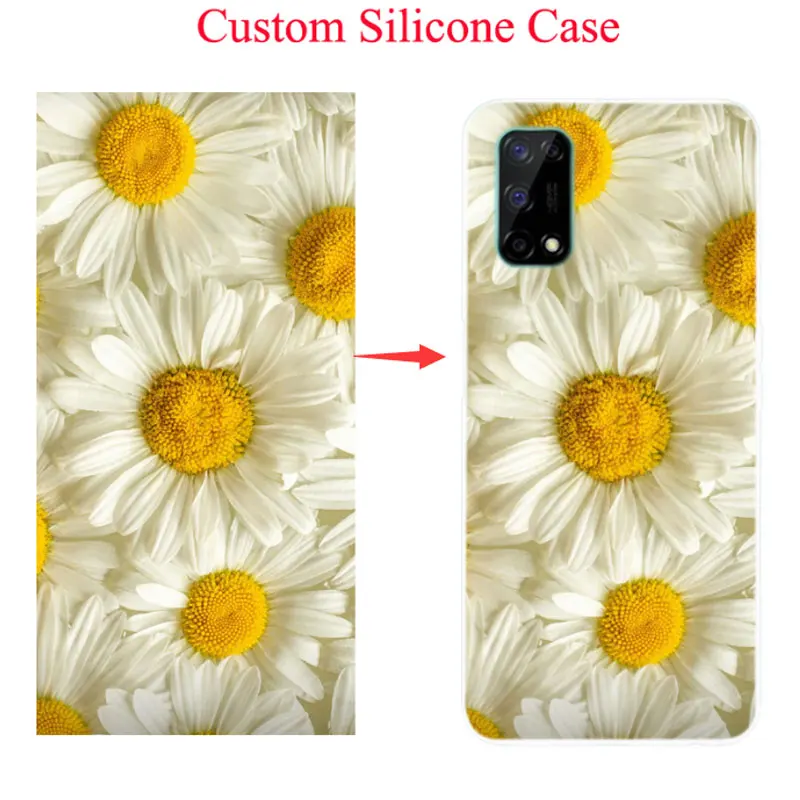 Custodia In Silicone Personalizzata Fai Da Te Per Realme 7 5G Custodia Personalizzata Photo Phone Funda Per Oppo Reno 4 Lite 4F 4Z 5G Realme 7 Pro Cov
