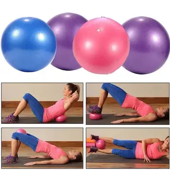 

High Quality 25cm Fitness Yoga Ball Explosion-proof Frosted Fitness Pilates Balance Ball Indoor Training Yoga Ball Exercise Tool