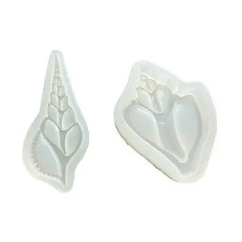 

Crystal Epoxy Resin Mold Silicone Shell Conch Mould Keychain Pendant Making Tool for make cakes chocolate ice cubes