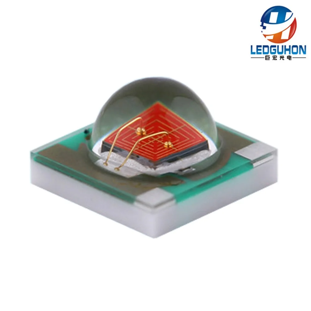 Лампа книжка теплая 1 Вт 3535 smd желтые светодиодные бусины|3535 smd|smd led3535 led 1w |